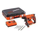Powerplus POWDP15640 Martillo percutor + batería 20V 2,0Ah + cargador