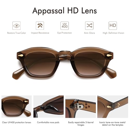 Small Retro Square Sunglasses for Women Mens Rectangle Sunnies AP36803