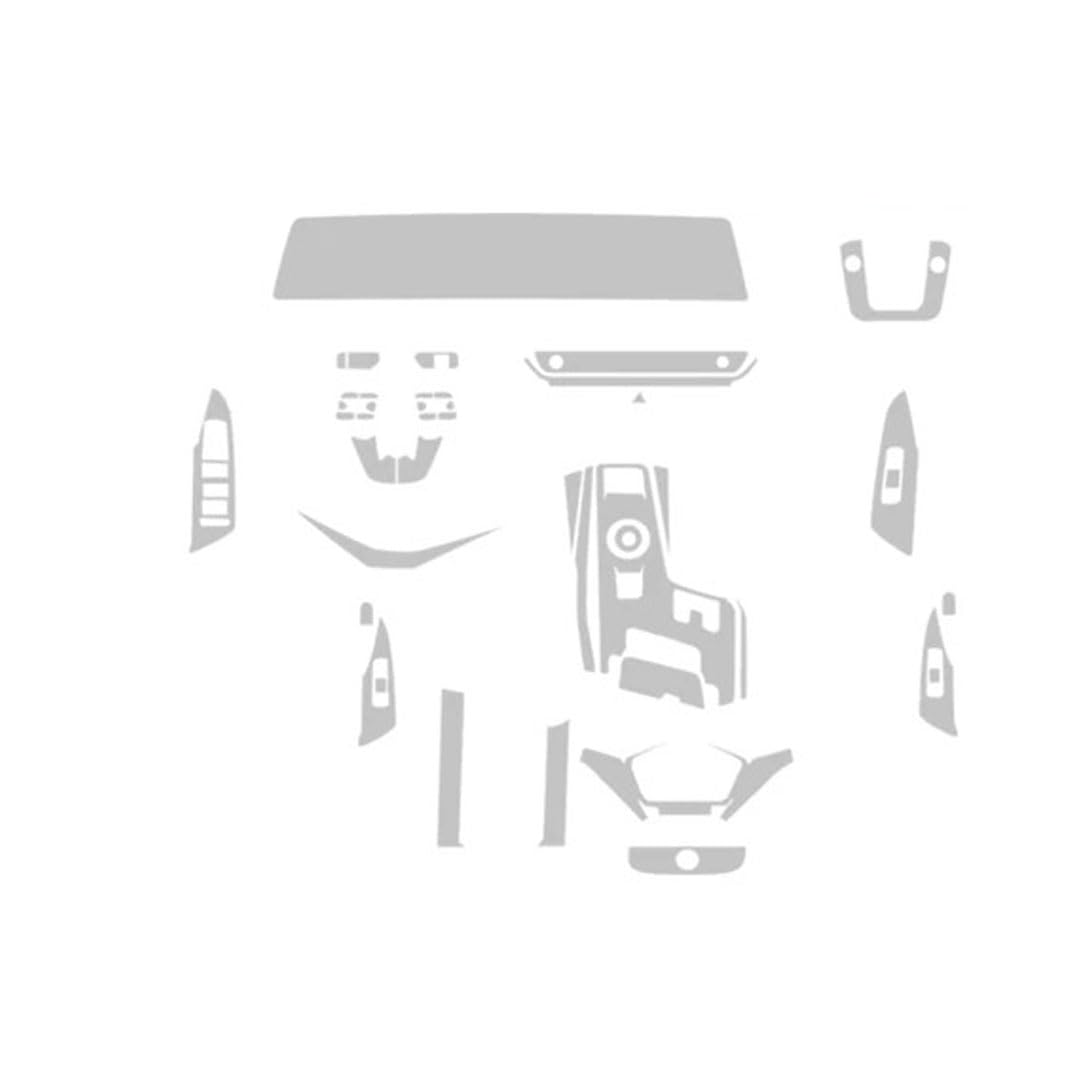 Conpert PPF film for car for Kia K8 2022-2023, Transparent TPU Film Dashboard and Navigation Interior Protection Film Sticker