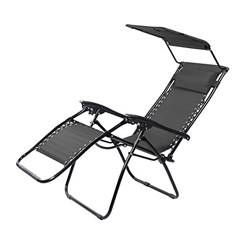 Chaise longue pliable réglable pour le camping et le jardin