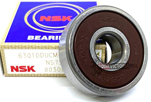NSK 6301 DDU Deep Groove Radial Ball Bearing 12x37x12mm Same Day USA Shipping!!!