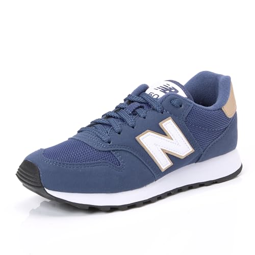 New Balance Damen 500 Sneaker, Marineblau, 37 EU