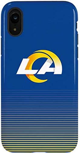 Skinit Pro Phone Case Compatible with iPhone XR - Officially Licensed NFL Los Angeles Rams Helmet Design
