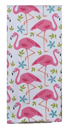 Kay Dee Designs 2 Piece Flamingo Kitchen Bundle - 2 Dual Purpose Towels #TOP2
