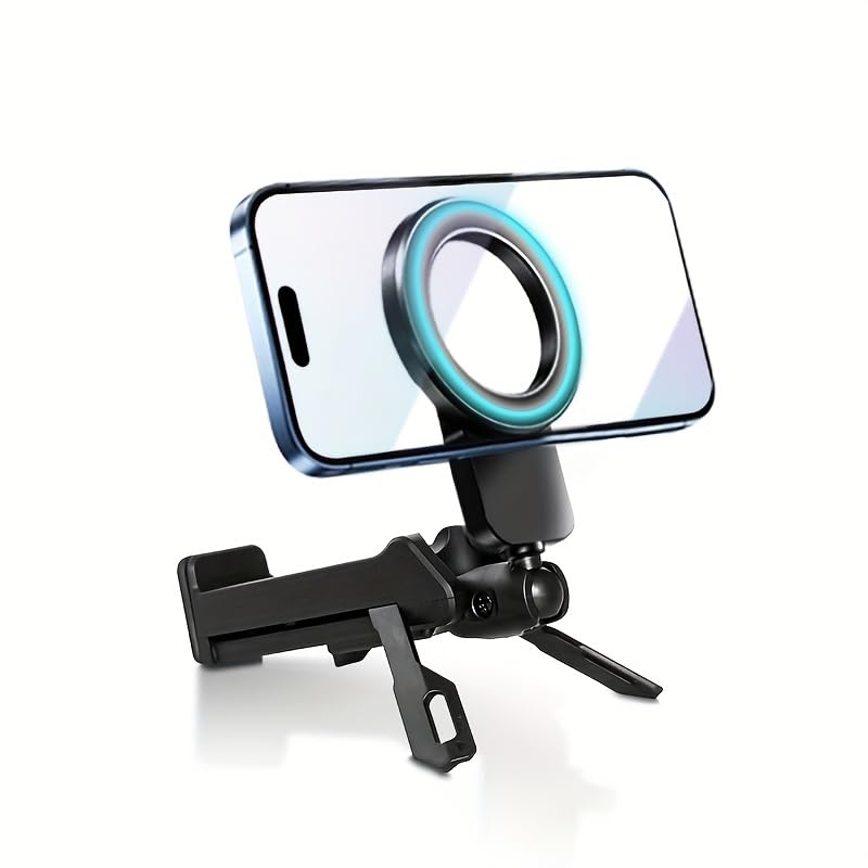 Mobile Phone Holder Aeroplane, 4 in 1 Adjustable Mobile Phone Stand, Travel Gadgets for Flight Tray, Seat Back Table Table, Compatible with iPhone 17 16 Pro Max 15 14 13 12, Galaxy S24 (HJ-253-14)