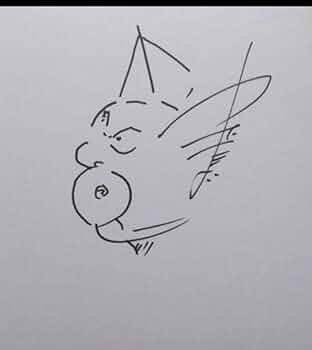 ゆでたまご直筆イラスト＆サイン色紙「キン肉マン」 6.『キン肉マン英雄』/ ゆでたまご先生直筆サイン入り額装リトグラフ