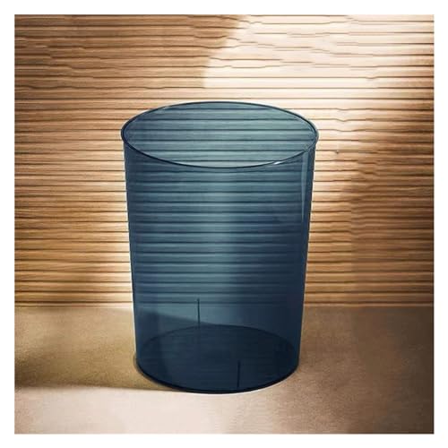 Cestos de basura acrílicos decorativos para estantes de cocina y estudio