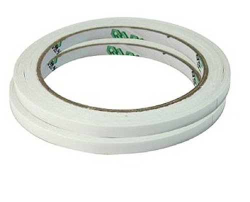 Angelduck 5 Rolls 6Mm Double Sided Faced Strong Adhesive Tape #TOP2
