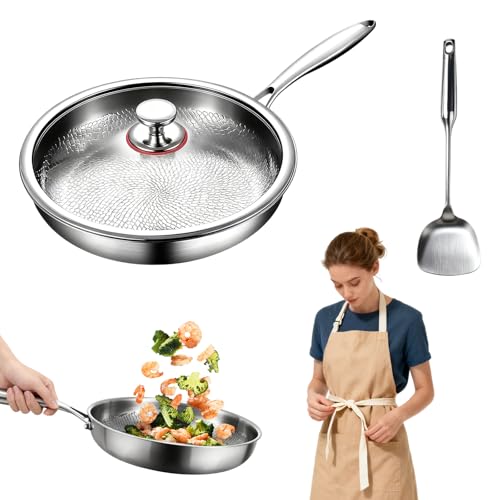 Poêle en titane 24 cm qui n'accroche pas avec son couvercle - 2
