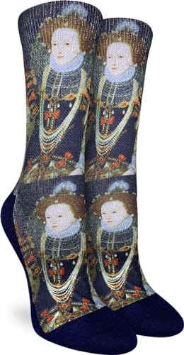 Good Luck Sock Men'S Bigfoot, Sasquatch, Abominable Snowman & Yeti Socks, Adult, Queen Elizabeth I, Womens, Small