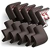 Eoney Corner Guards, Corner Protectors for Baby Safety , Furniture Table Safety Bumper with 3M Tape(10 Pack), Brown…