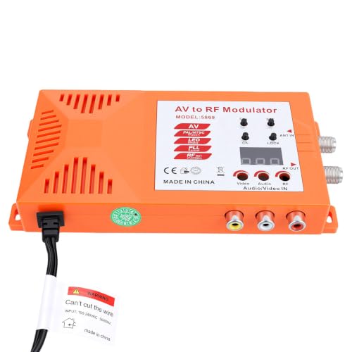 Convertidor coaxial UHF Zunate con cambio de canal y rango de frecuencia 47-870 MHz