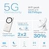 Routeur de Poche Wi-FI ZTE U30AIR 5G – Connectivité 5G Haut débit, Wi-FI Double Bande, Streaming et Jeux fluides, Configuration Facile, Portable, Prend en Charge Plusieurs appareils