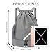 Imagen de flintronic Bolsas de Cuerdas Mujer Hombre Mochila