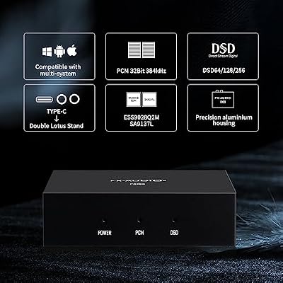 FX-Audio FX03 USB C DAC 384Khz DAC Decorder USB-C to RCA Digital to Analog Audio Converter Support DSD 256 PCM 32Bit for Set-top Box,Mobile Phone,Computer,Game Machine