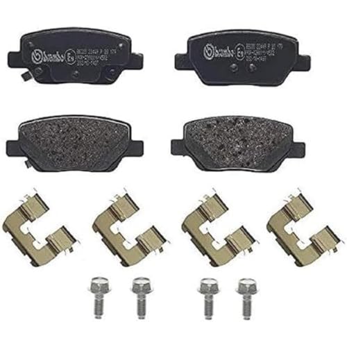 Brembo P 23 179 Plaquette de frein pour résoudre le manque de mordant au freinage à froid