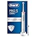 Produktbild Oral-B PRO 3 3000 Elektrische Zahnbürste/Electric Toothbrush, 2 Sensitive Clean Aufsteckbürsten, 3 Putzmodi und visuelle 360° Andruckkontrolle für Zahnpflege, Geschenk Mann/Frau, weiß