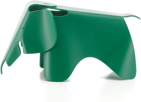 Vitra - Eames Elephant Small, Emerald - Decorative Object