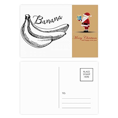 Cartes postales Banane Fruit Line pour ecrire et decorer votre interieur