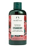 The Body Shop STRAWBERRY Shower Gel SWEET & REFRESHING 92% of the ingredients are of natural origin VEGAN 100ml