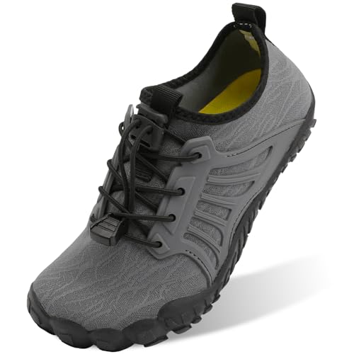 Image of Scurtain Water Shoes for Kids Boys Girls Quick Dry Aqua Shoes Barefoot Beach Sports Swim Pool for Little Big Kid with Drainage