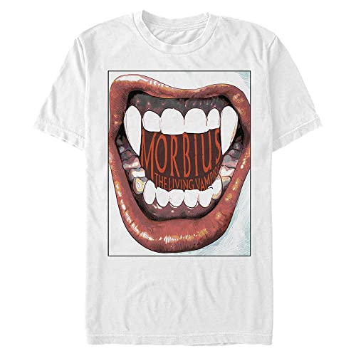 T-shirt Morbius Marvel 3XL blanc coupe longue anti-compression