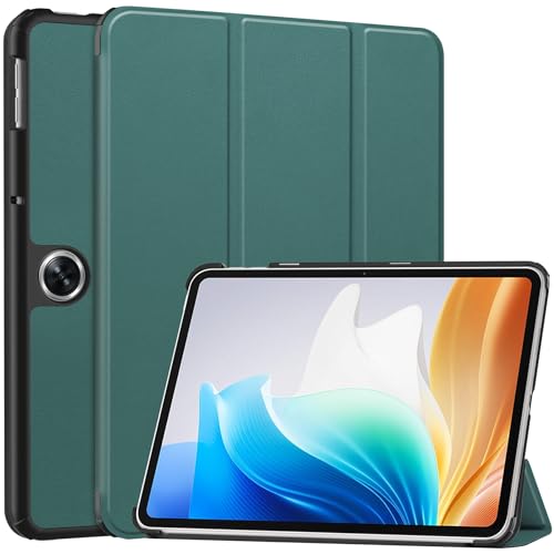 For OPPO Pad Neo ケース 【larfbulroc】軽量 薄型 PU レザー スマート カバー 耐衝撃 傷防止 ハード 背面 ケース 三つ折り スタンド オートスリープ ウェイクアップ 機能 OPPO Pad Neo 11.4インチ 対応 (