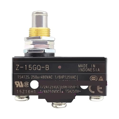 Micro-interrupteurs Z-15GQ actionneur à poussoir pour machine-outil