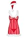 Produktbild Weihnachtskostüm Merrily Chemise - sexy Nikolaus Kostüm von Obsessive (S/M)