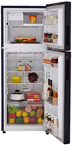 Image of Whirlpool 245 L 2 Star Frost-Free Double Door Refrigerator Appliance (NEO 258H ROY SAPPHIRE ABYSS (2S)-N, Sapphire Abyss)