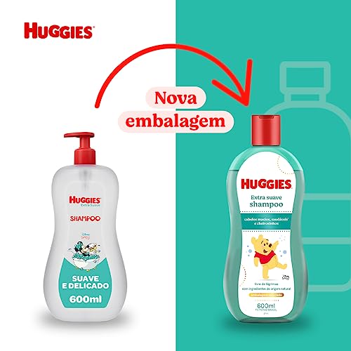 Huggies Extra Suave - Shampoo Infantil, 600ml