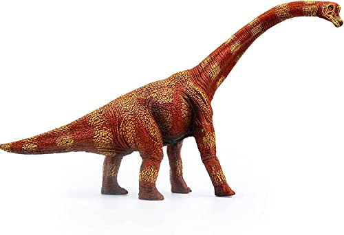 Image of Realistic T Rex Dinosaur Animal Figure for Kids Real Textured Dinosaurs Toy (Brachiosaurus (14F))