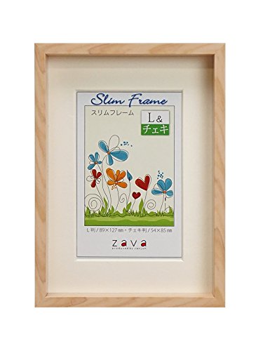 万丈 スリムフレーム L&チェキ ナチュラル VSL-L-NL