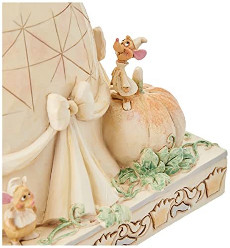 Enesco-Cinderella-White-Woodland-Figurina