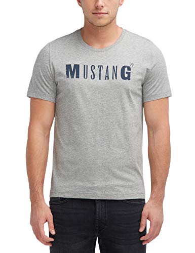 Preisvergleich Produktbild MUSTANG Herren Standard Fit Logoshirt