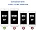 Shamo's Clear TPU Case for iPhone 8 Plus and iPhone 7 Plus – Ultra Slim, Shockproof, Anti-Yellowing, Scratch-Resistant, Wireless Charging Compatible, Precise Cutouts, Grip – Transparent