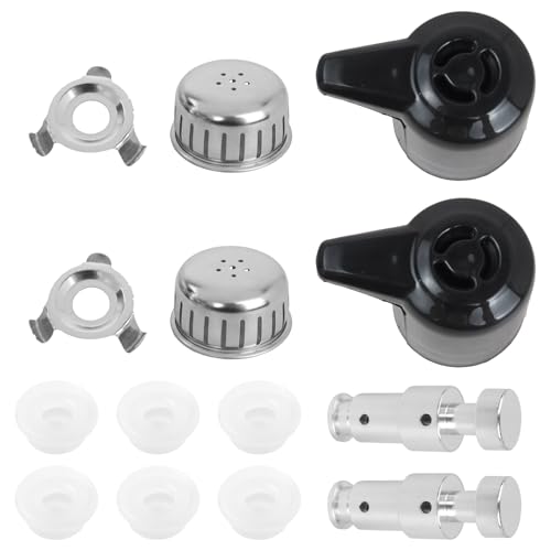 2 piezas Compatibles con piezas de repuesto Instant Pot, manija de liberación de vapor y válvula flotante con 3 tapas de silicona para Duo/Duo Plus 3/5/6 Qt/Duo Mini 3 Qt/Duo50 5 Qt/Duo/Duo plus 60 6 Qt