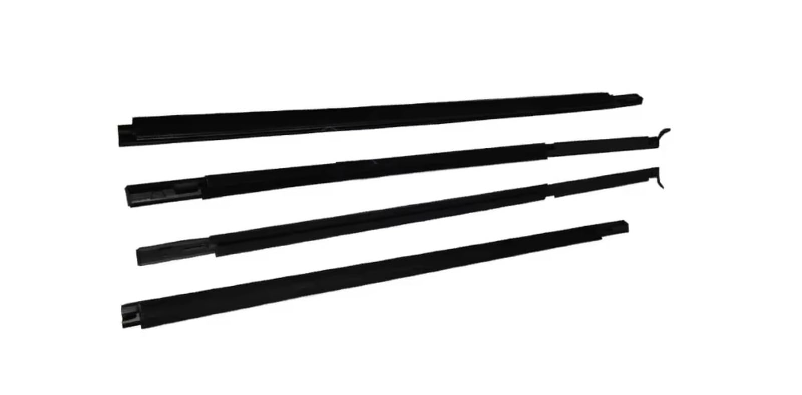 Pbqenxb One Color For Pajero For V70 V90 For Sealing For Montero Weather Strip 5 Door Mn117040 4 Pieces Outside Windows Glass Rubber Outer Window Weatherstrip