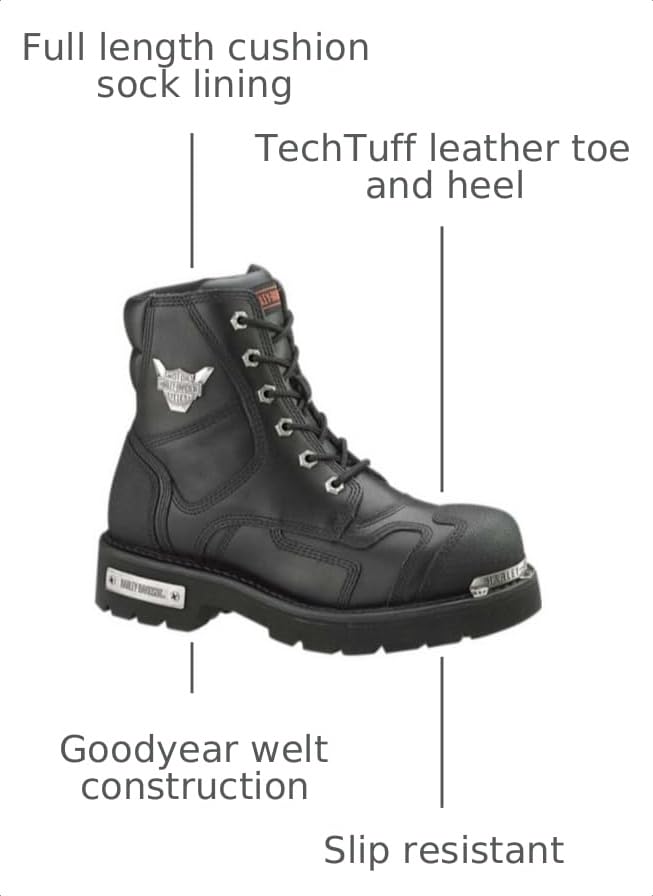 Image of Harley-Davidson Men's Stealth Boot | Motorcycle Boots