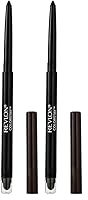 Revlon Colorstay Eyeliner, Brown (Pack of 2)