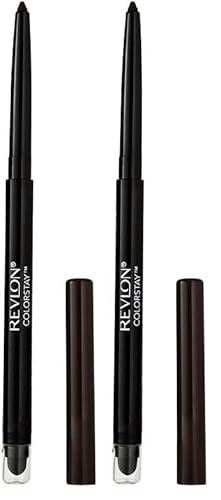 Revlon Colorstay Eyeliner, Brown (Pack of 2)