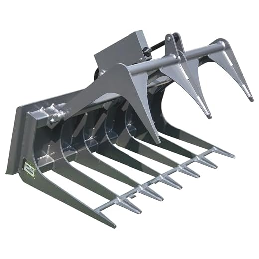 NorTrac 42" Skid Steer Grapple Bucket