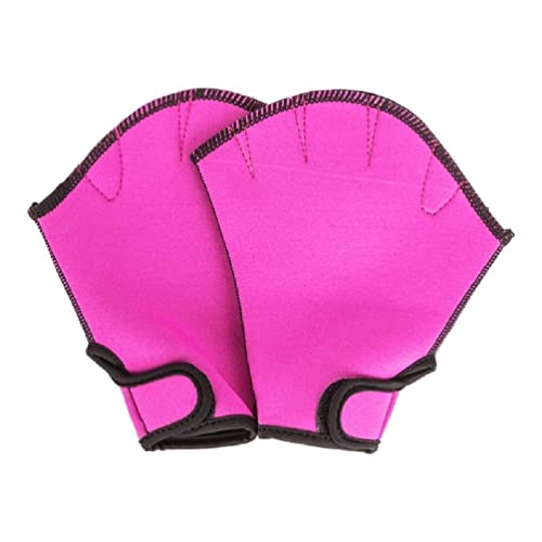 1 Par De Guantes De Natación para El Agua Paleta De Fitness Acuático Manopla Sin Dedos Guantes para Herramientas De Mano para Entrenamiento De Resistencia A La Natación Guantes De Natación De