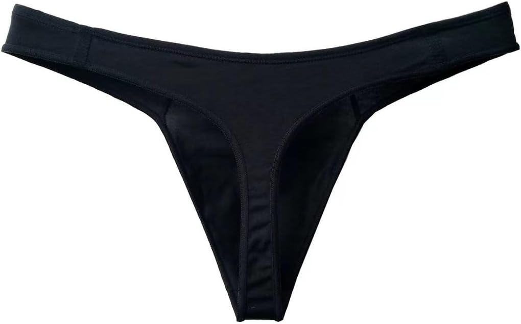 SOOMOOD Men's Cotton Thong Sports T-back Sexy Classic 3 Pack - Image 3