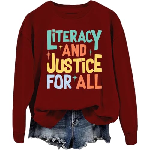 Literacy And Justice For All Sweatshirt Stamp Literacy Justice For All Hoodie
