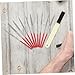 Veemoon Diamond File 10pcs Set Rasp Needle File for Shaping Metal Hardened Steel Industrial Diamonds