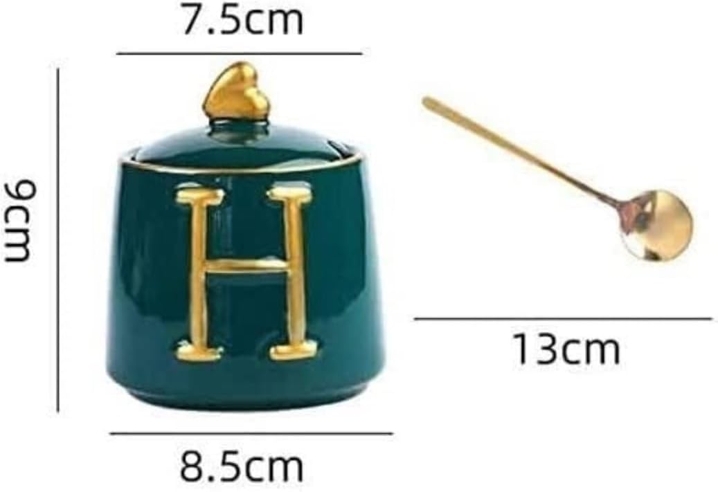 Salt and Sugar Container Sets Ceramic Spice Bottle Seasoning Jar Set Seasoning Box Combination Kitchen Sugar and Salt Seasoning Bottle Set Kitchen Counter,White-3 Pieces