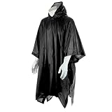 PEVA Talla Única. Adulto. 125 x 100 cm Poncho en resistente PEVA de acabado termo sellado en variada gama de colores. Con cierres laterales de corchete y presentado en bolsa individual a juego con parte superior en redecilla y cordón con accesorio de ajuste. Talla única para adulto. Medida y Peso Articulo 0 x 19 x 0 cm | Ø 6 | 135 gr.