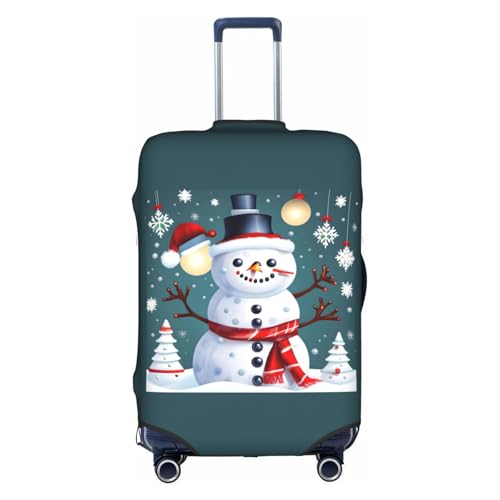 Housse de protection universelle de Noël valise XL imperméable bonhomme neige