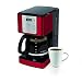 Mr. Coffee JWX36-RB Advanced Brew 12-Cup Programmable Coffee Maker, Red